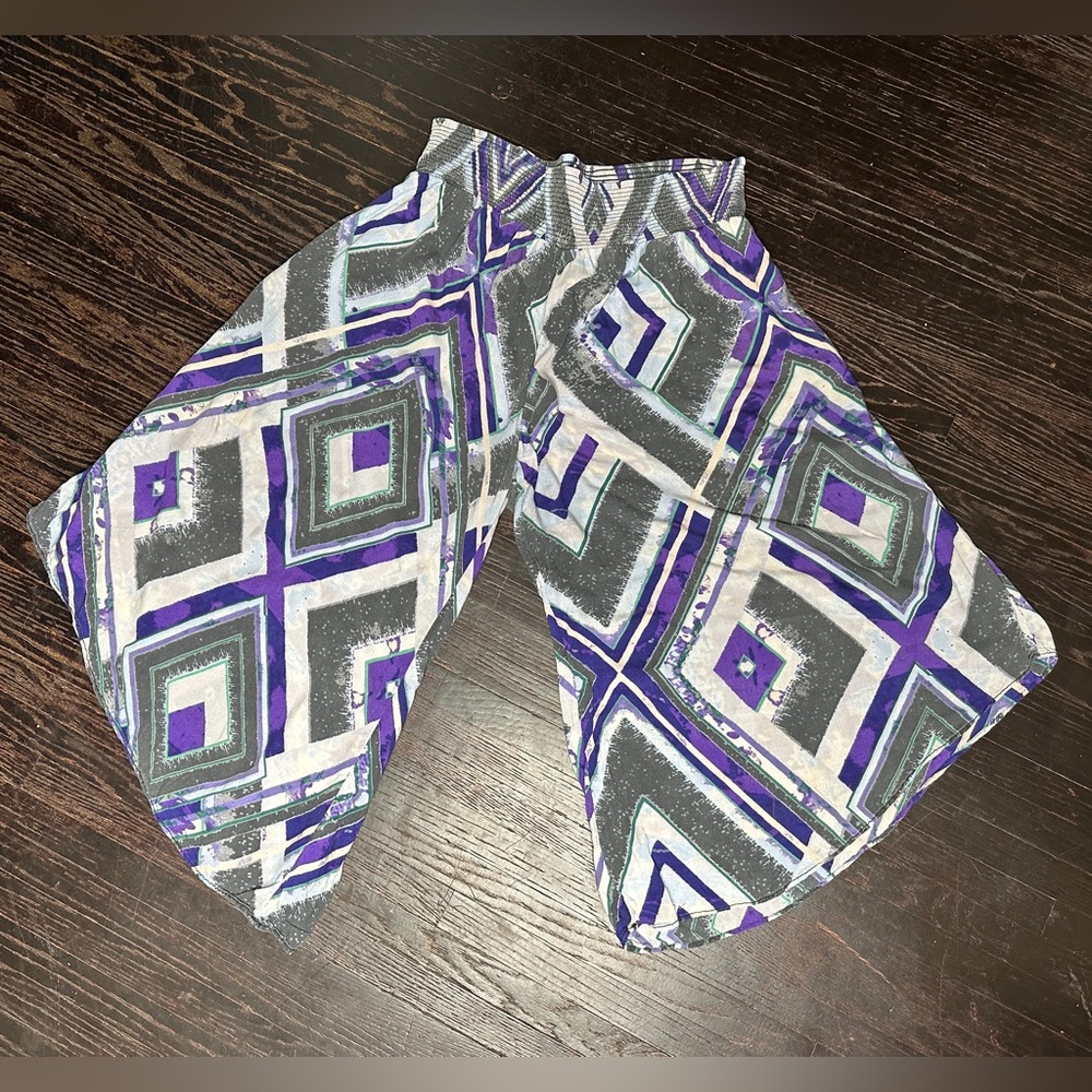 Free People Miranda Pull On Angled Culottes Capri Pants